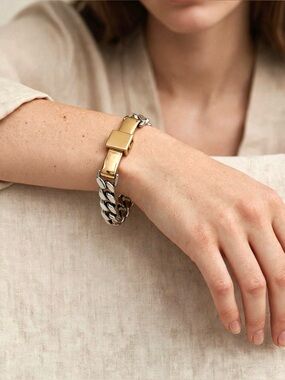 MARC by Marc Jacobs Bow Knot Two Tone Fashion Bracelet
